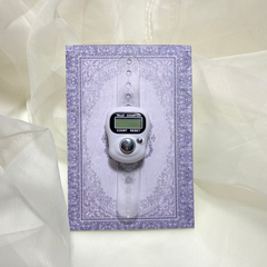 Electronic Finger Tally Counter Set in Multi-Color Floral Designs