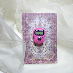 Electronic Finger Tally Counter Set in Multi-Color Floral Designs