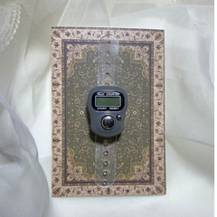 Electronic Finger Tally Counter Set in Multi-Color Floral Designs