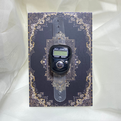 Electronic Finger Tally Counter Set in Multi-Color Floral Designs